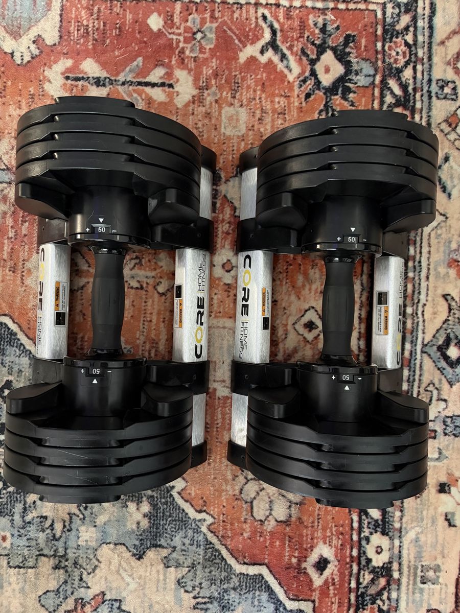 Adjustable Weights & Weight Bench