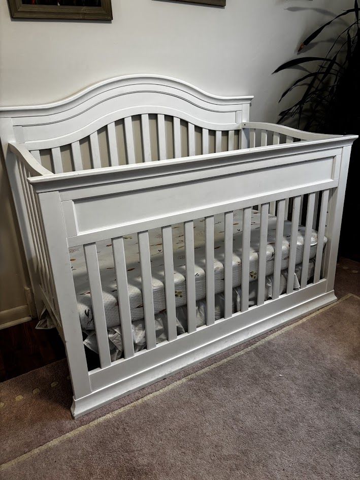 Crate & Barrel Baby Crib and Changing Table