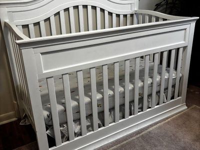Crate & Barrel Baby Crib and Changing Table