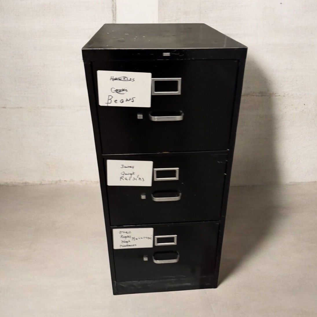 Steel file cabinet heavy duty