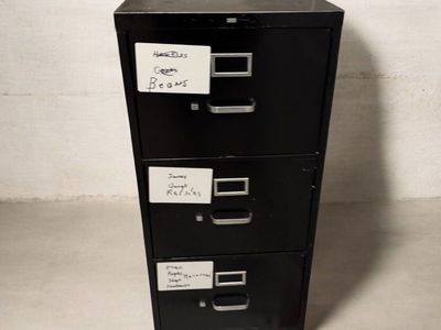 Steel file cabinet heavy duty