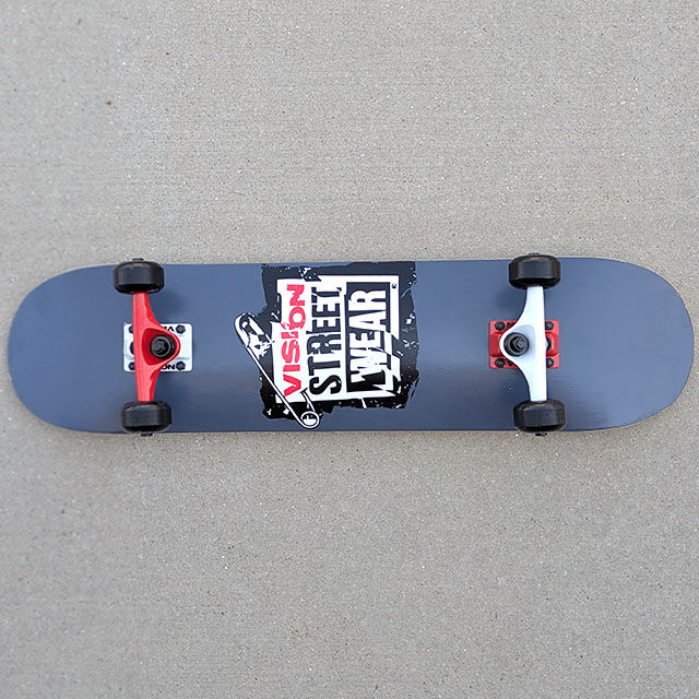 New skateboard.