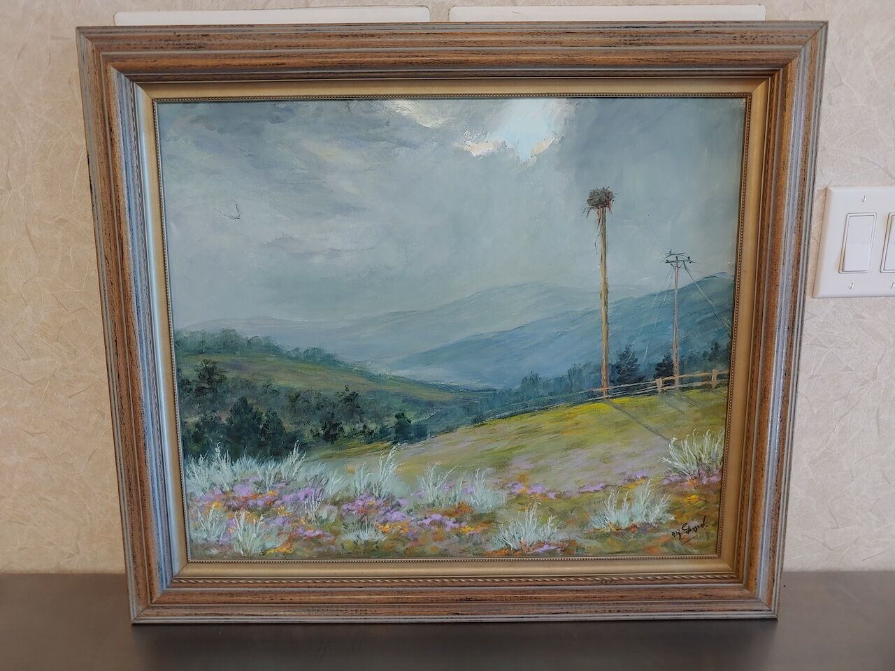 Osprey Nest on the Tobacco by Alicja Edwards