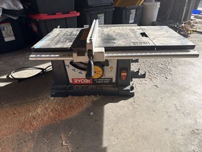 Ryobi portable table saw