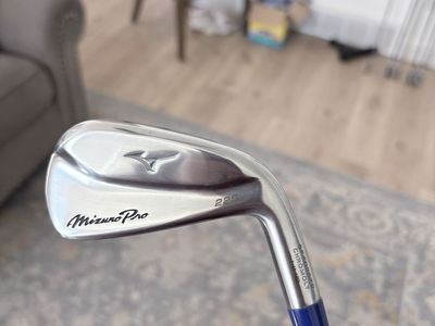 Mint 225 3 irons. $ taper S+ shaft black