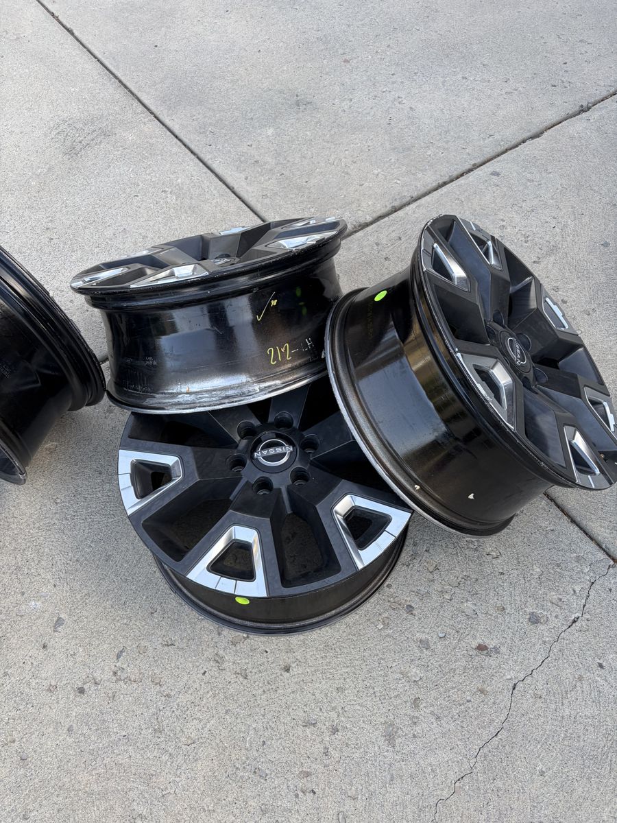 18" Rims from 2023 Nissan Titan - $400 obo