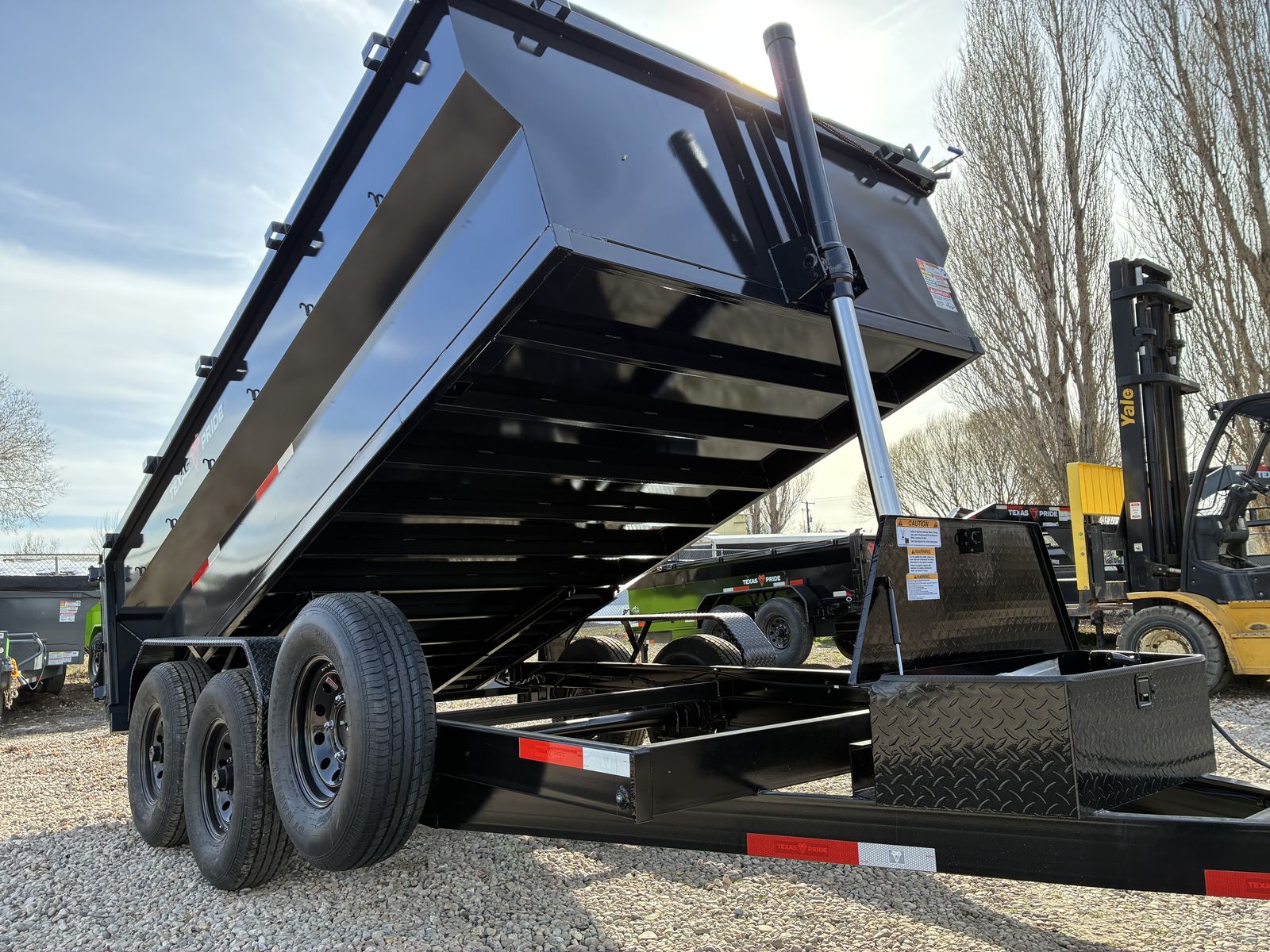 2026 TEXAS PRIDE 7X14X3 Bumper pull Dump Trailer – Built Tough.