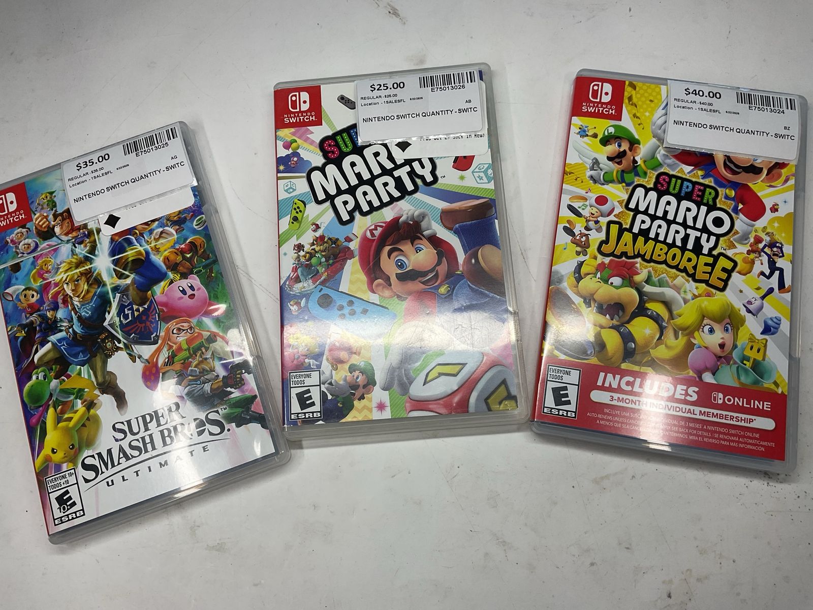 Nintendo Switch Games