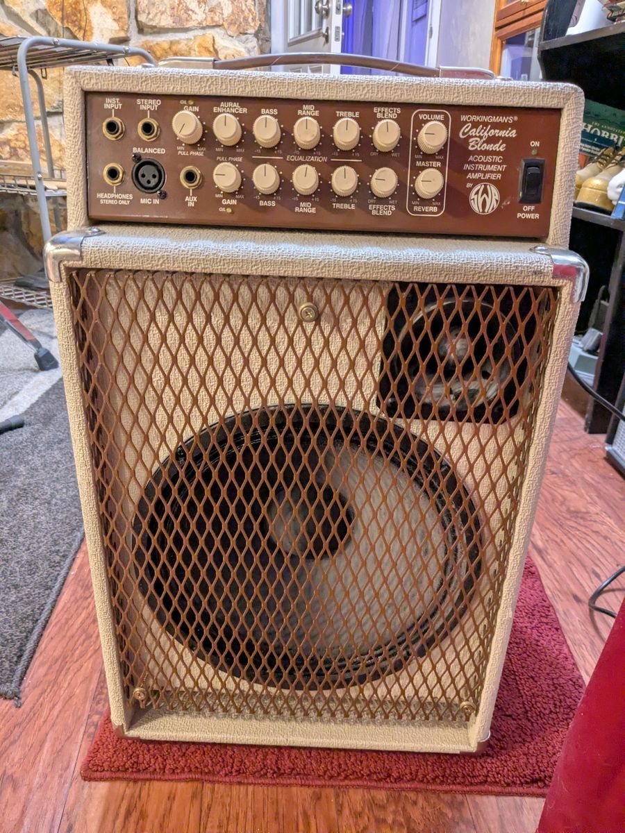 SWR Workingmans California Blonde Acoustic Instrument Amplifier
