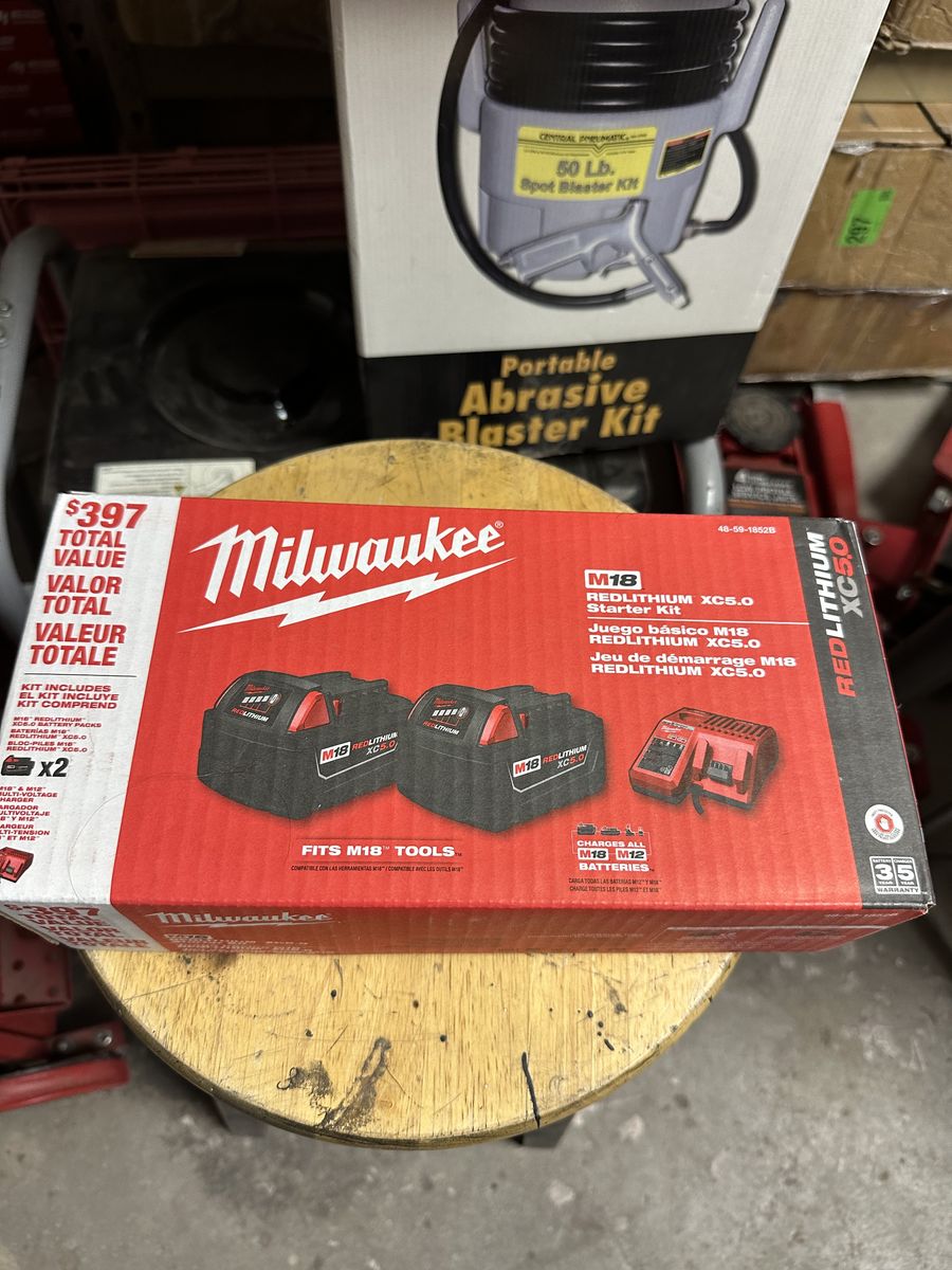 5.0 Milwaukee Batteries