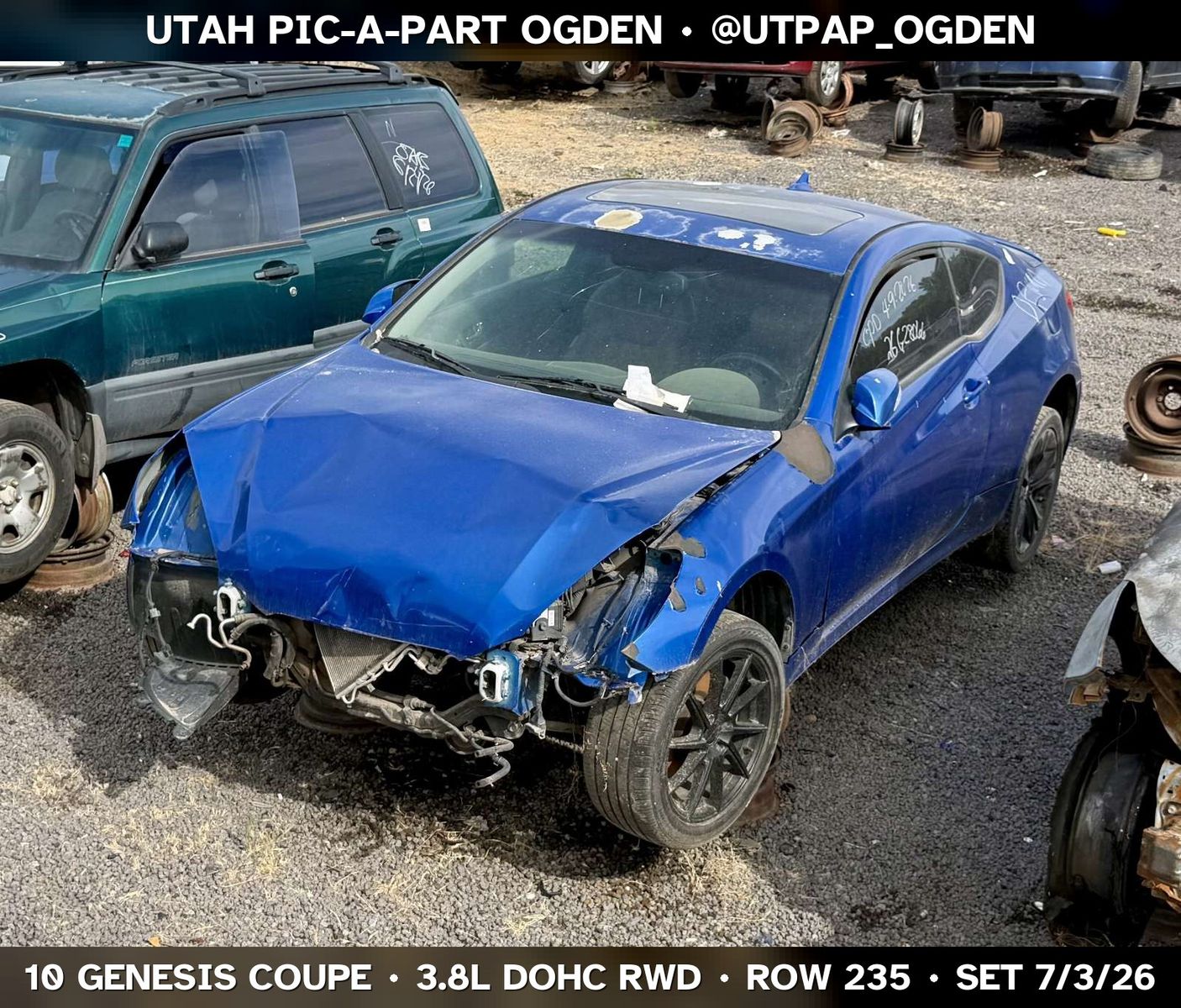2010 Hyundai Genesis Coupe Parts - UTPAP Ogden