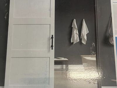 OVE DECORS BARN DOOR WITH HARDWARE KIT 36”x84”