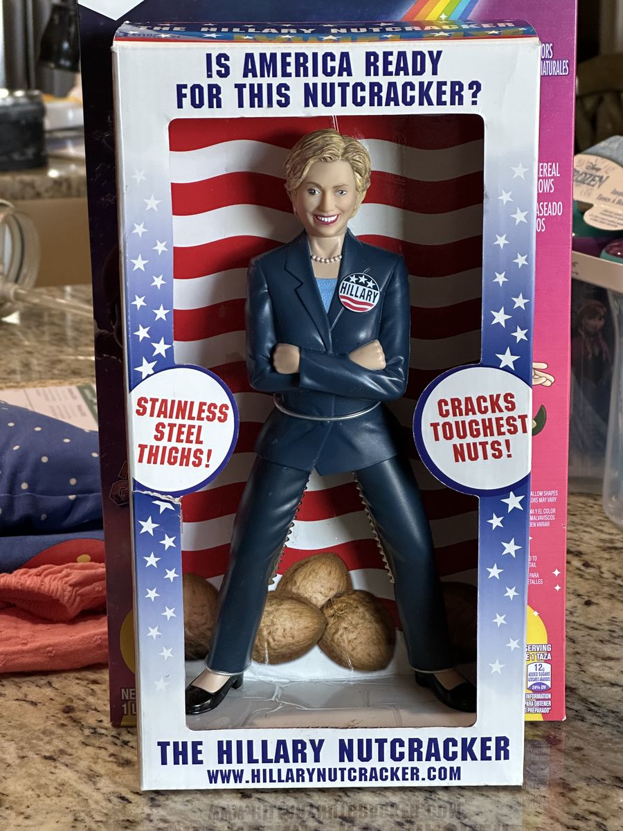 New In Box Hilary Nut Cracker