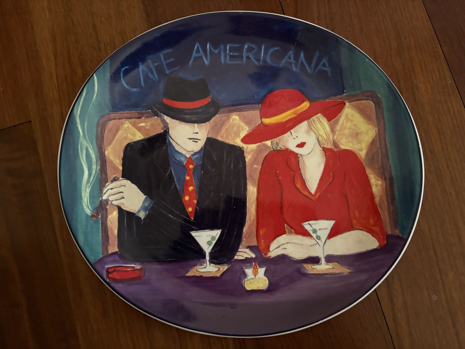 Set of 5 Sango Cafe Americana Serving Platters