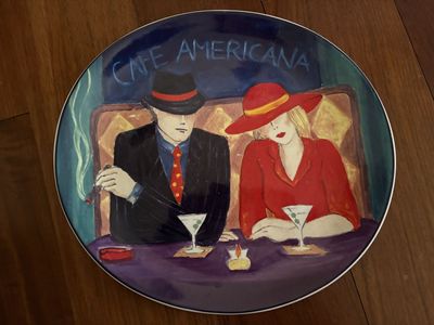 Set of 5 Sango Cafe Americana Serving Platters