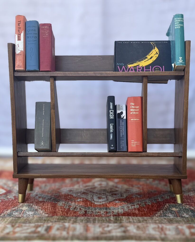 Vintage Mid-Century Bookshelf