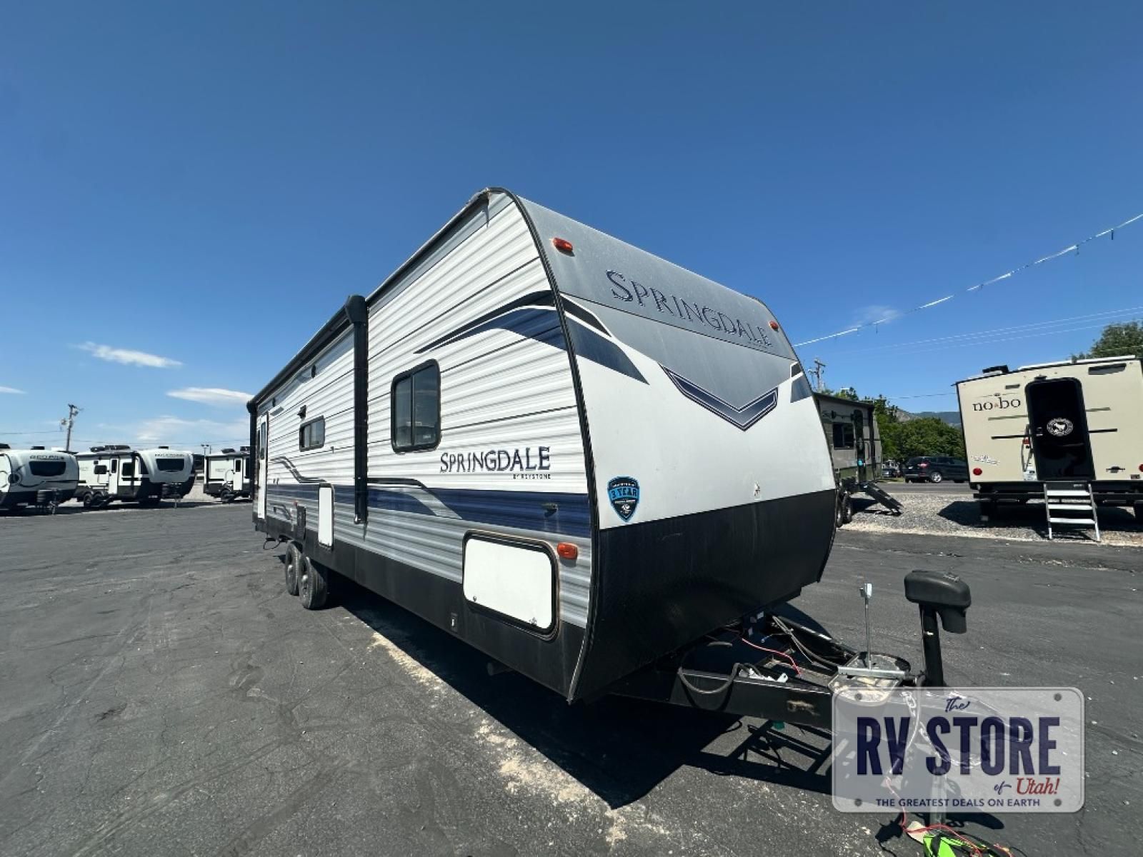 2022 Keystone RV Springdale 285TL Travel Trailer Front Bedroom|Rear Living Area|Walk-Thru Bath