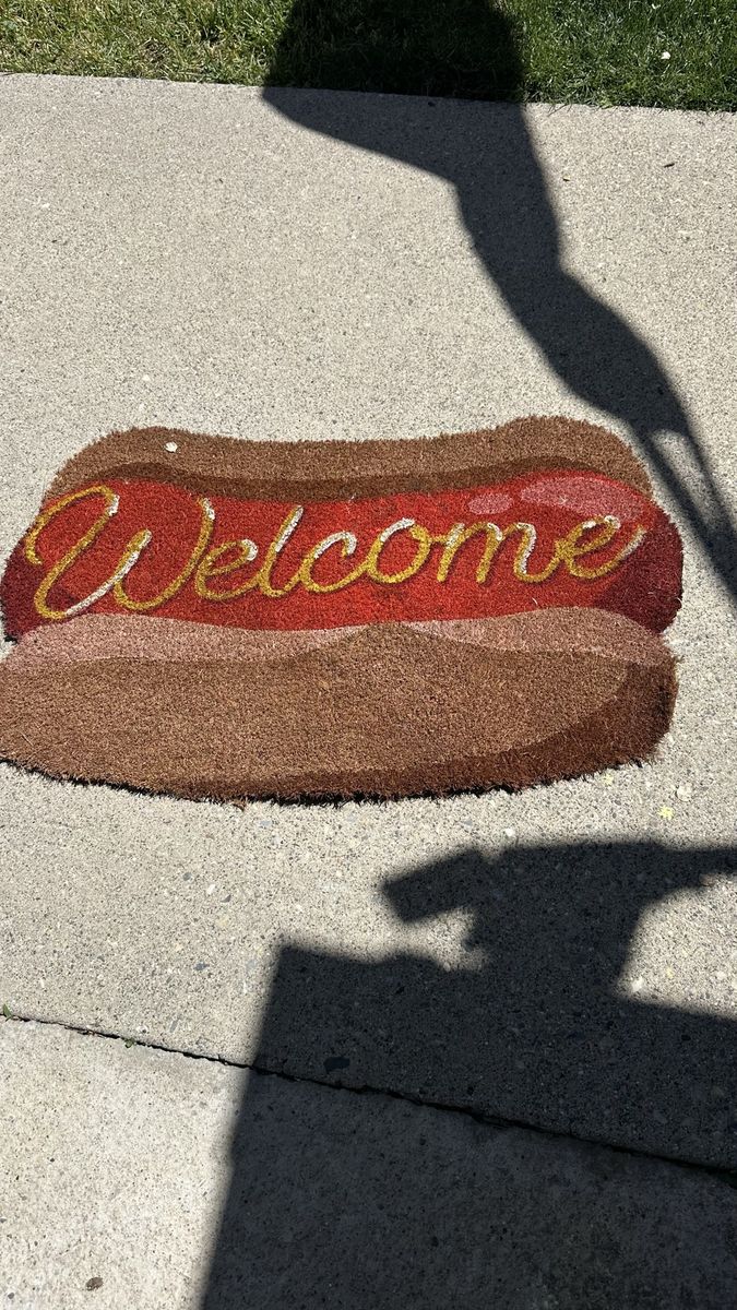 Doormat hotdog