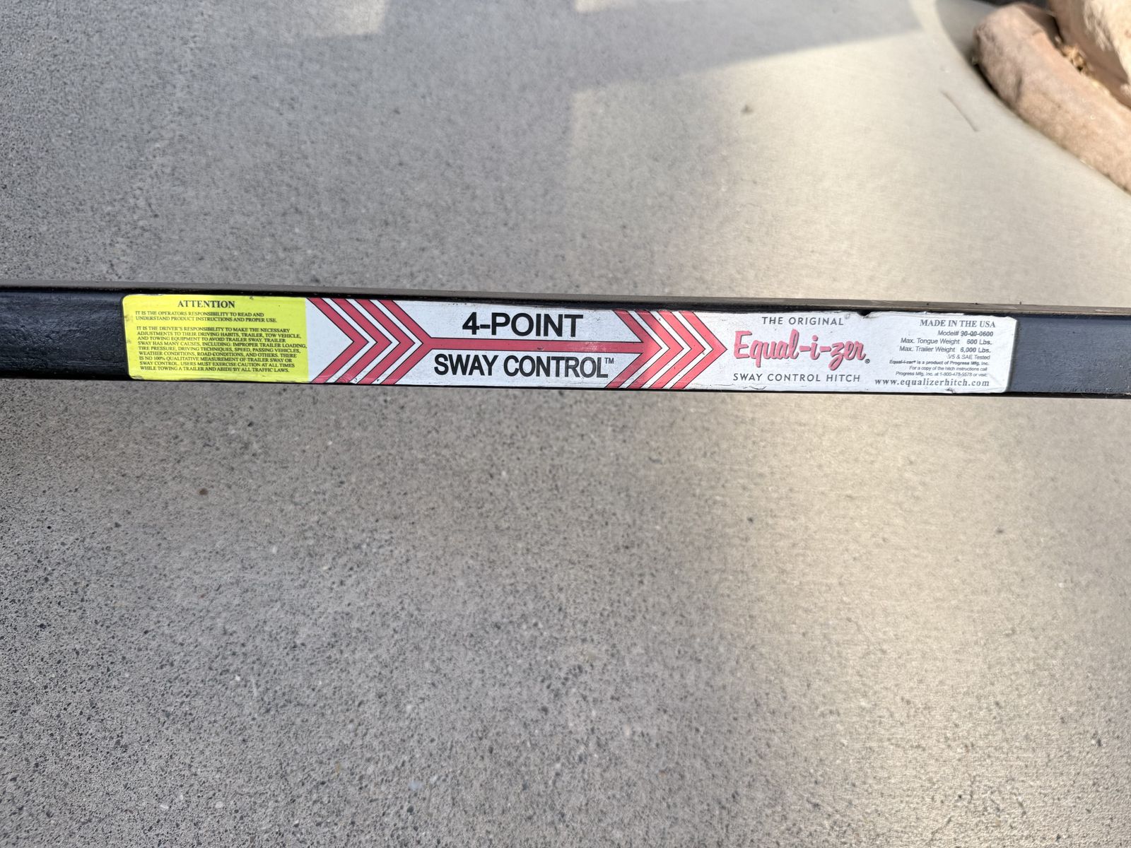 Weight Distribution Hitch