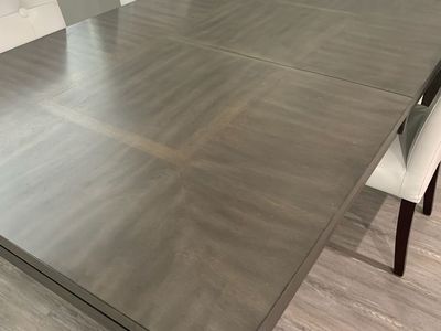 Dining table with chairs