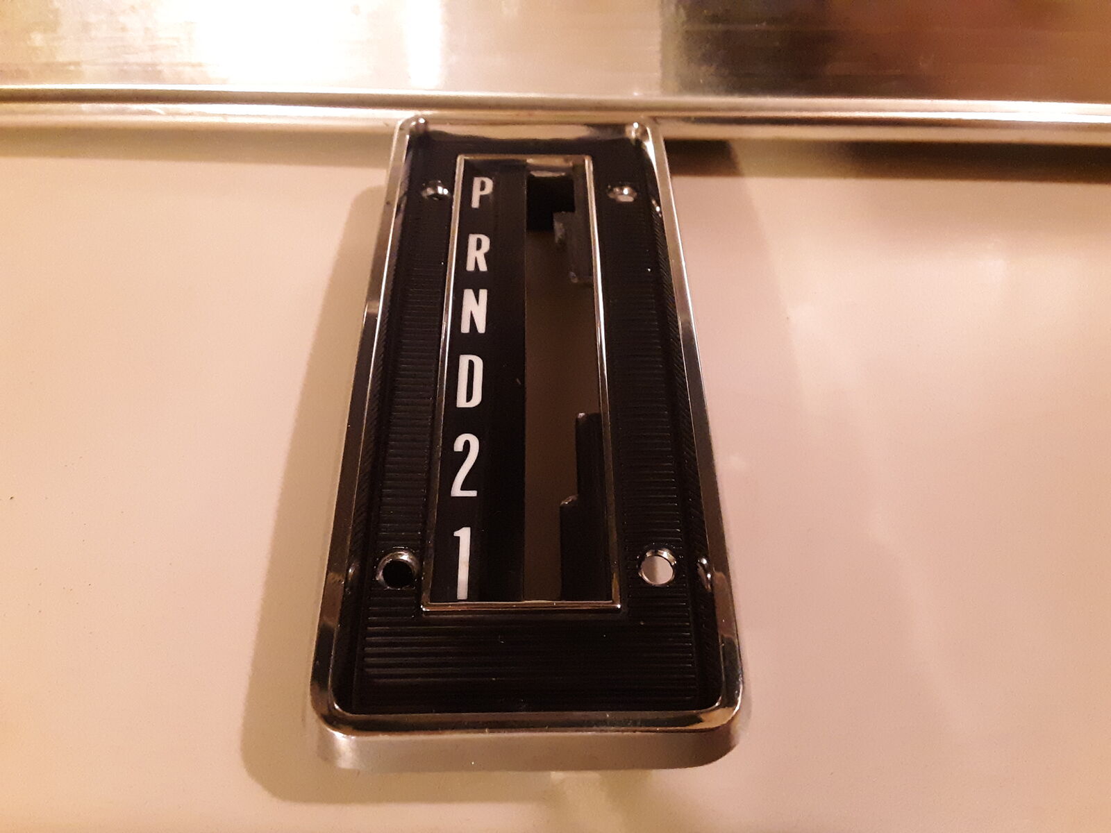 Vintage Dodge Automatic Shift Position Indicator Console Mount Rat Rod Hot Rod