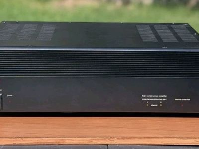 Adcom GFA-545 II Stereo Power Amplifier - 100W/Ch High-Current Design, Vintage Audiophile