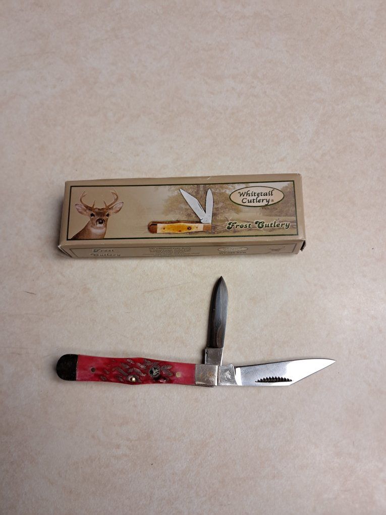 Frost Cutlery Coke Bottle Red Bone