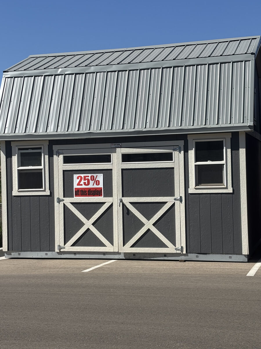 Backyard Workshop? 12'x16 Barn w/loft—WAS $12,000 NOW $8,000