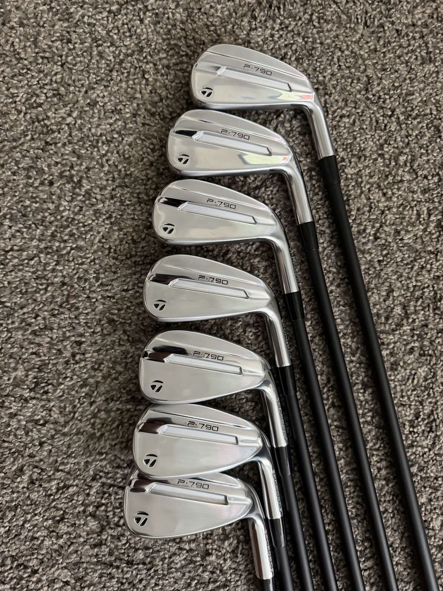TaylorMade P-790 Iron Set - KBS PGI Players Graphite Iron 80 - 4-PW