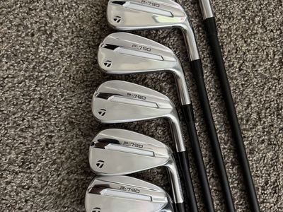 TaylorMade P-790 Iron Set - KBS PGI Players Graphite Iron 80 - 4-PW
