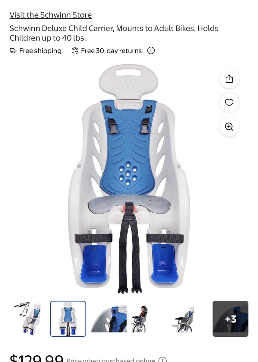 Schwinn Child Carrier For Bike