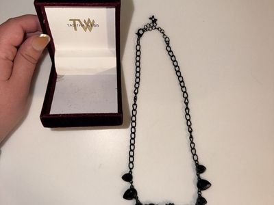 Tabitha Webb Black Stone Necklace