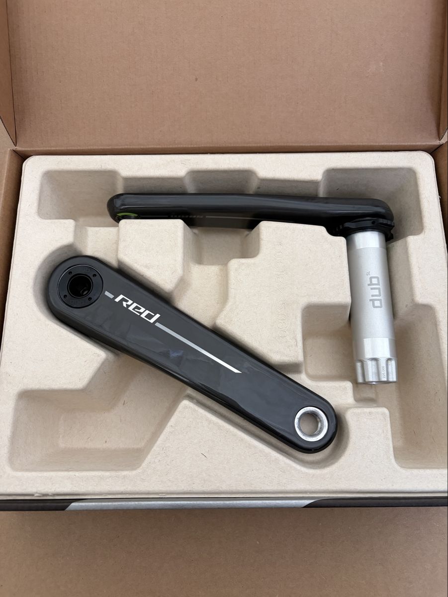 E1 SRAM RED DUB SL Carbon Arms 172.5mm, New