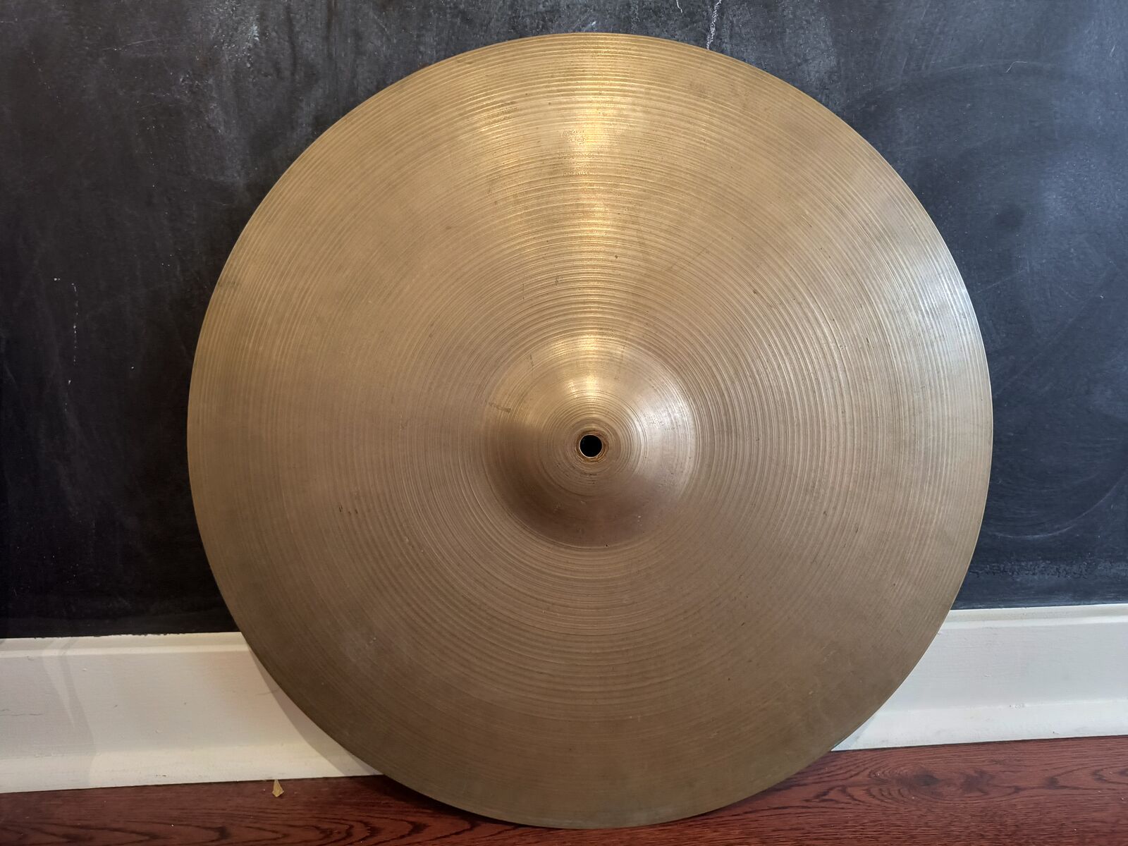 Vintage 1950s A Avedis Zildjian Small Stamp 20" Ride Cymbal 2090g