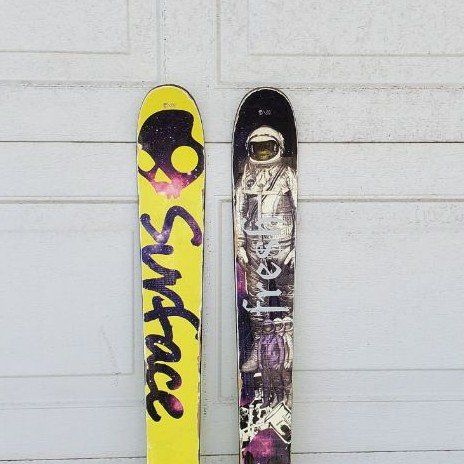 Surface Fresh 174 cm Downhill Skis Marker Bindings