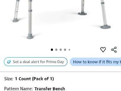 medline transfer bench