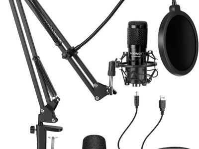 Neewer NW-8000 Cardioid USB Microphone Kit
