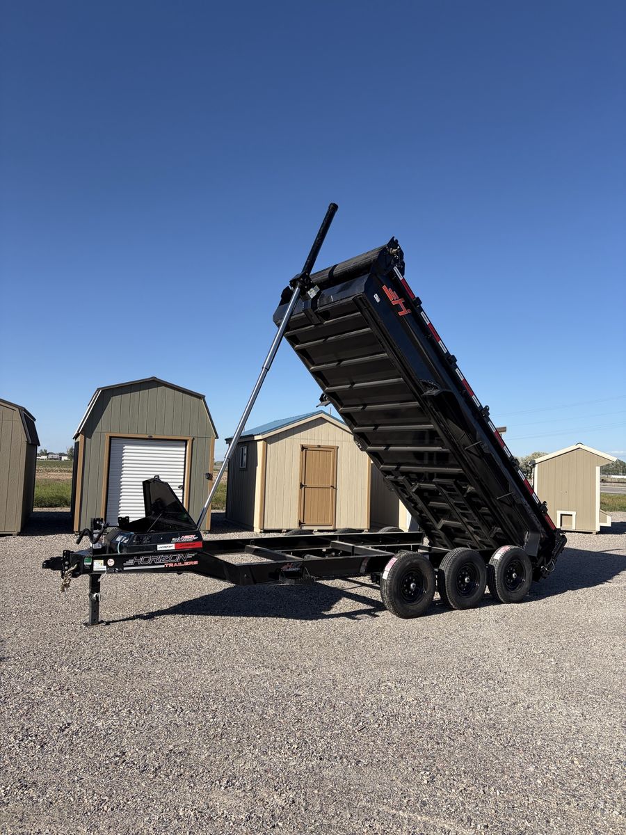 New Horizon Triple Axle Dump Trailer 16’ HEAVY DUTY