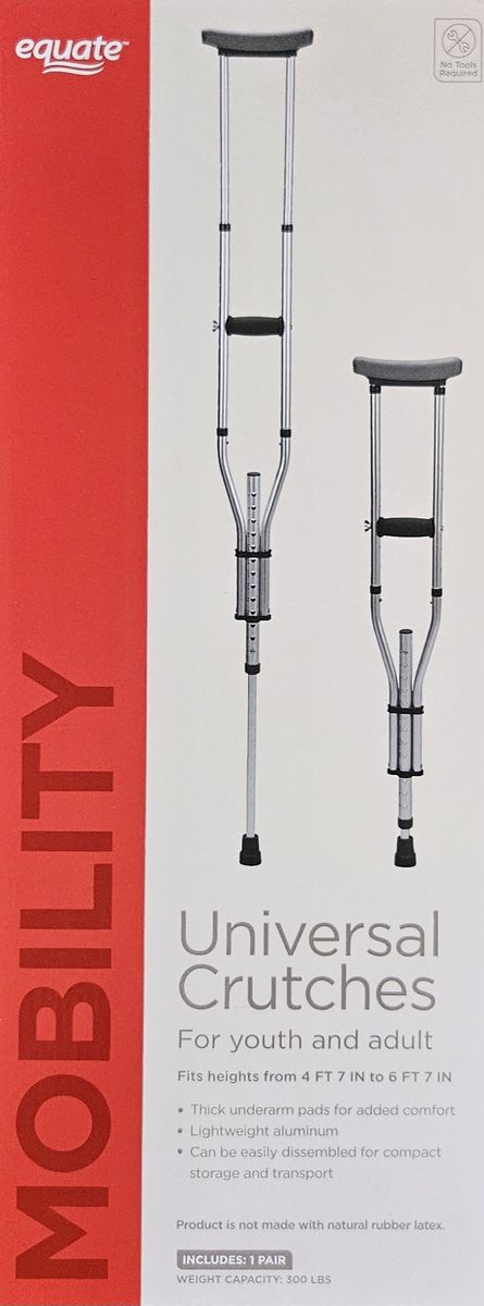 Equate Universal Crutches (Please read ad)