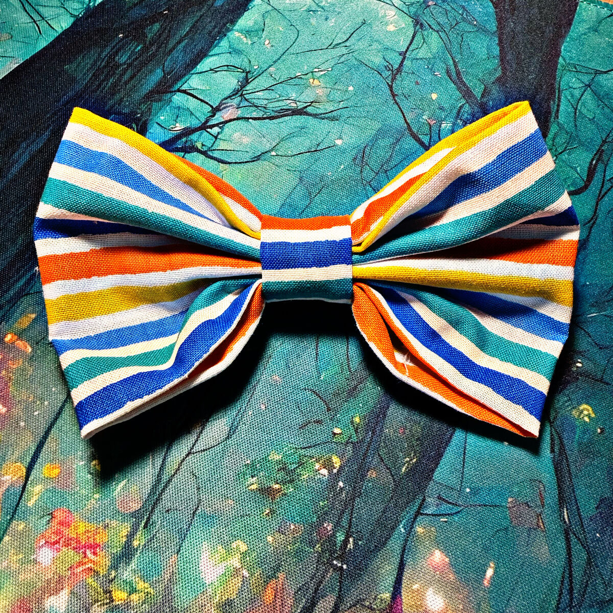 Bow Tie (Beach Stripes size L)
