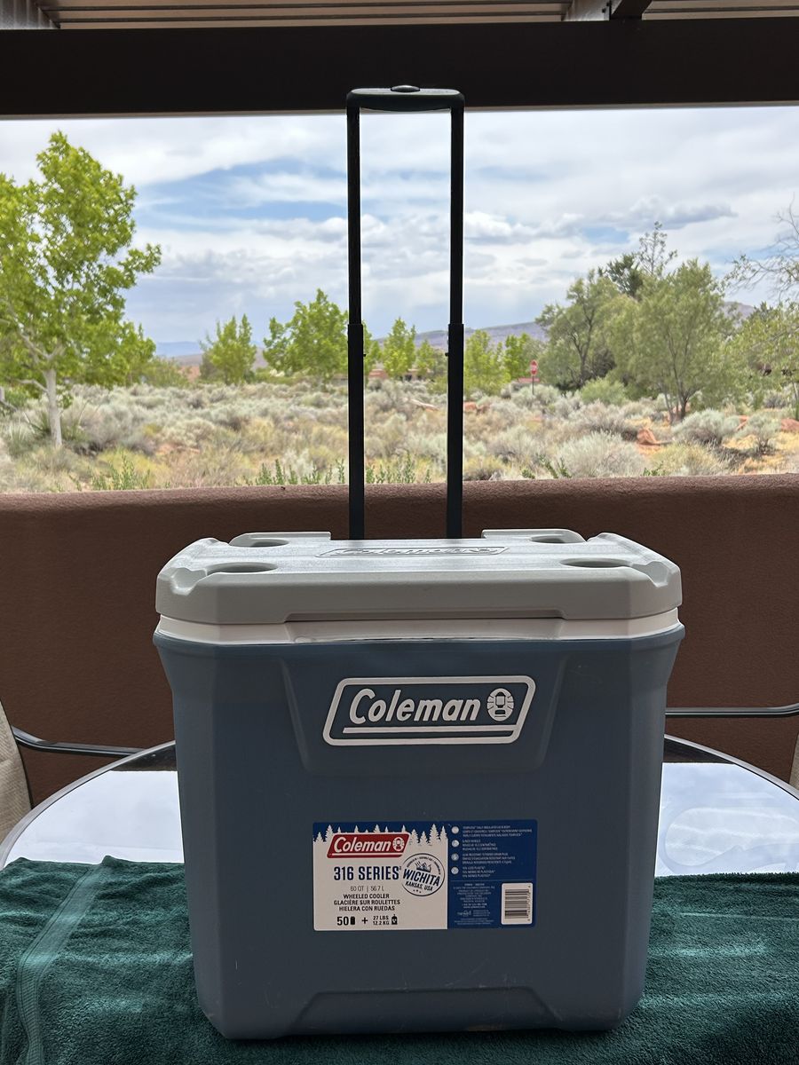 Coleman 60 quart ice chest