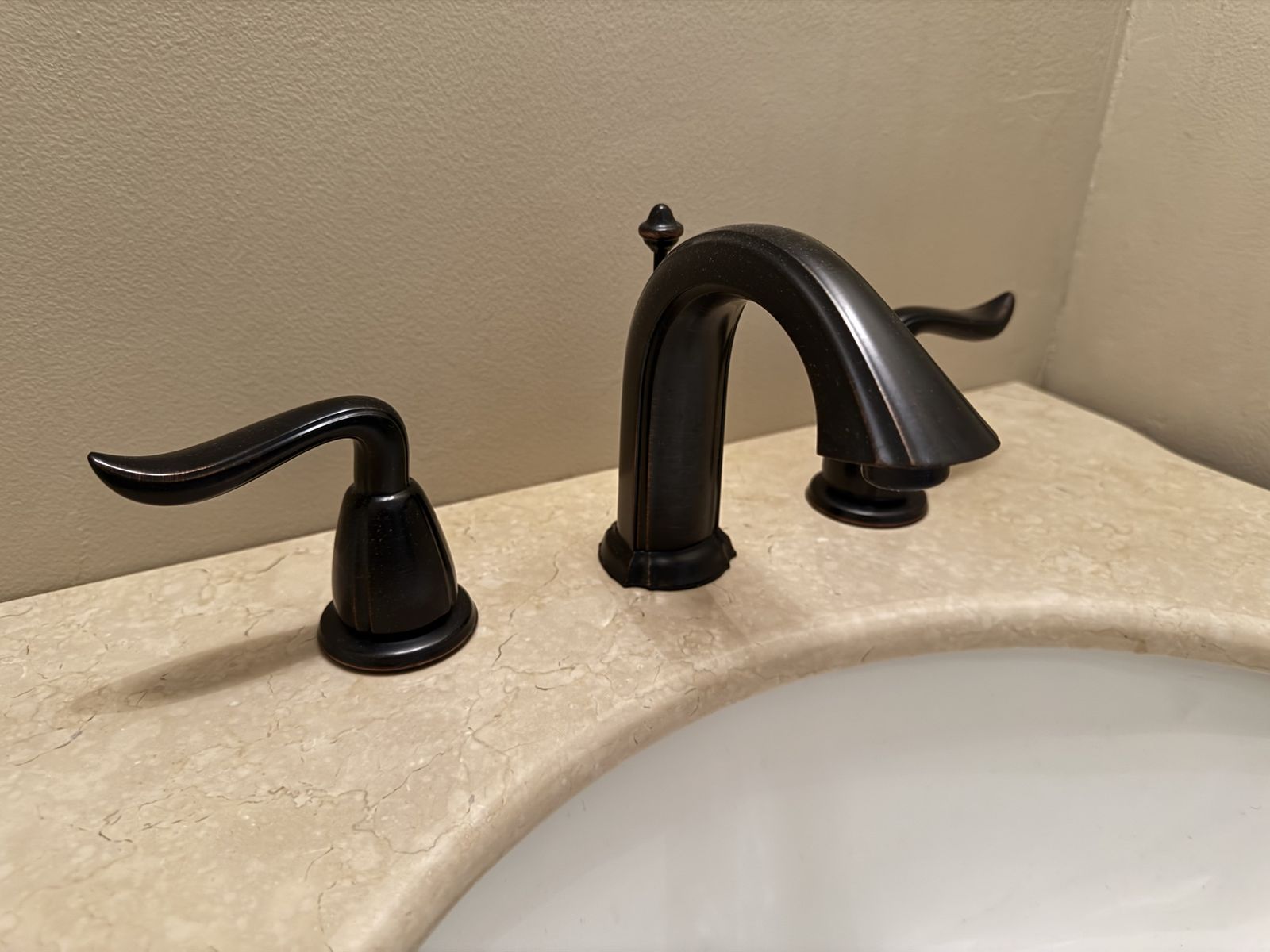 Adelina Wood Bathroom Vanity with Porcelain Sink and Moen Faucet