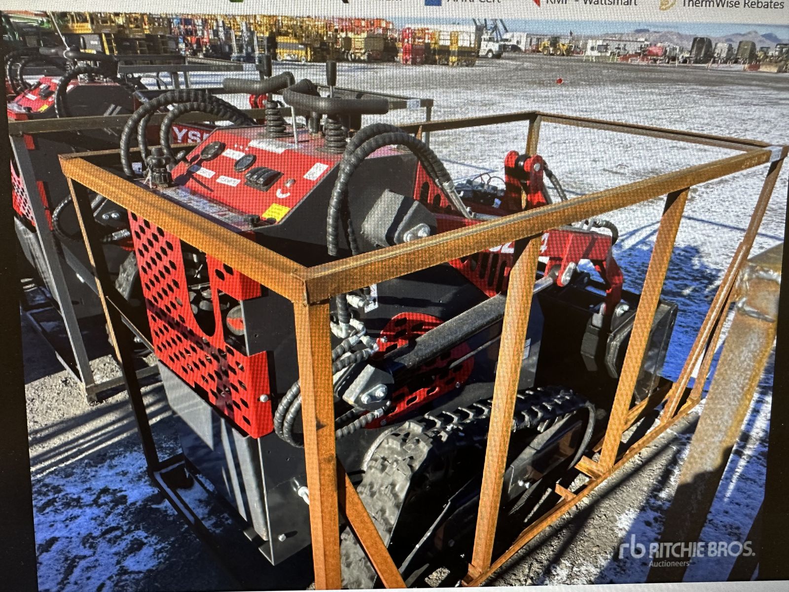 New Mini Compact Track Loader