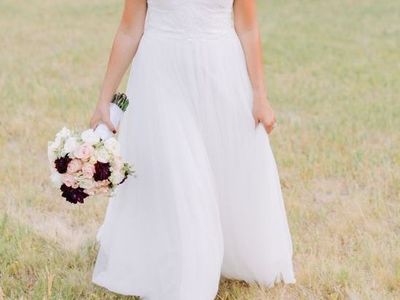 Bridal Wedding Dress & Veil