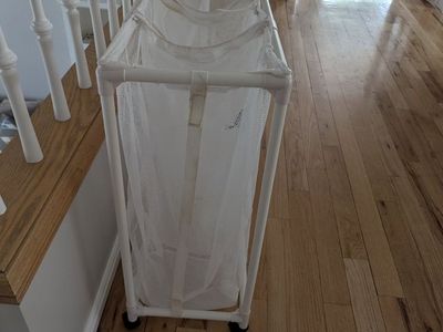 Three bin clothes hamper