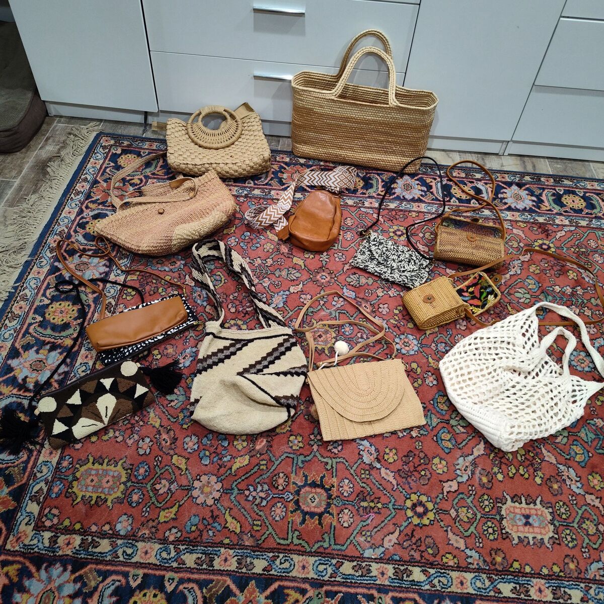 Boho purses
Prices range between $15 and $