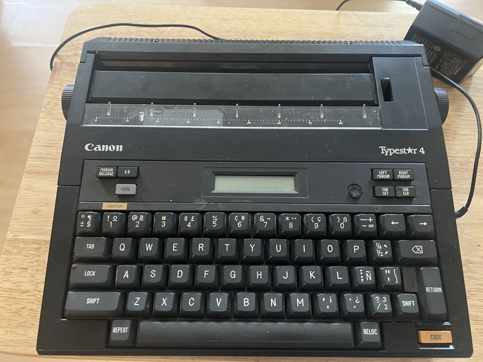 Vintage Canon Electric Typewriter
