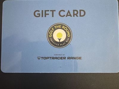 150$ Golf the Round Gift CArd