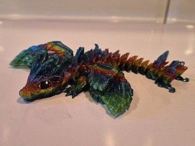 Dragon Fidget Toy 3D Printed