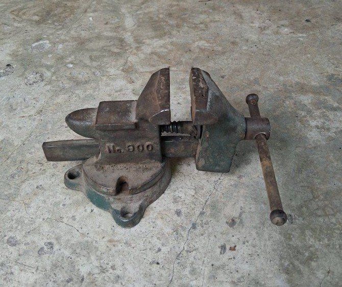 Vintage Littletown Workbench Vise